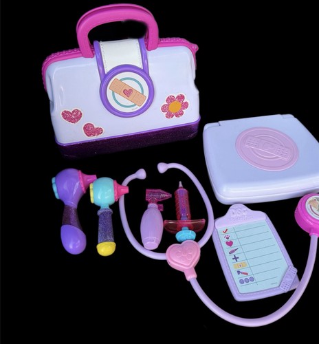 Disney Jr Doc McStuffins Hospital Doctor’s Bag Set AND Laptop Diagnosis Computer