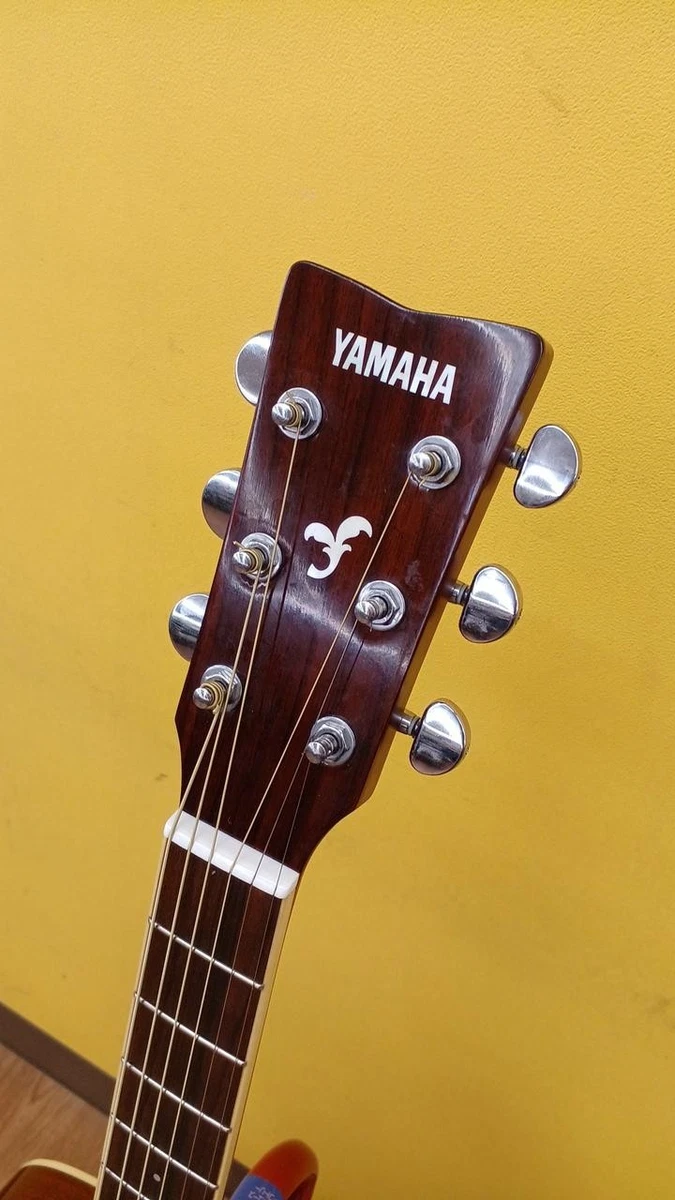 Guitarra acústica Yamaha FG820 marrón Sunburst tapa de abeto sólido con estuc...