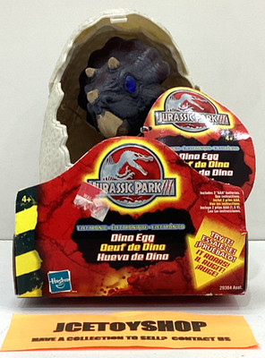 2000 HASBRO JURASSIC PARK 3 ELECTRONIC DINO EGG ORIGINAL PACKAGE #29384