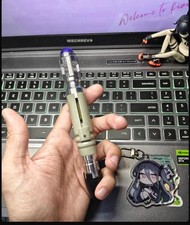 NEW Doctor Who Master 10th Metal Sonic Screwdriver Scalable LED Prop Collection