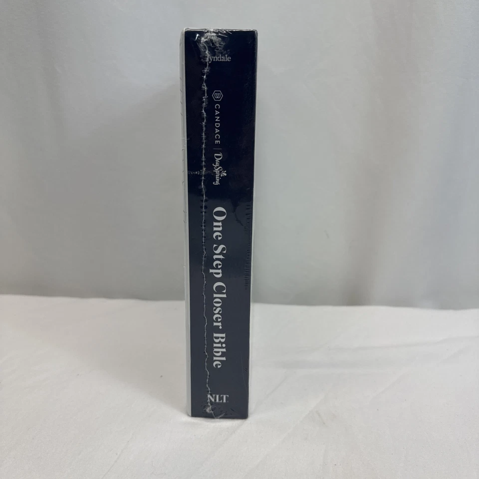 NEW SEALED One Step Closer NLT Bible Navy by Candace Cameron Bure + Bonus Item - Image 3 of 4