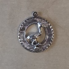 ELCO 925 Sterling Silver Vintage Flamingo Bir...