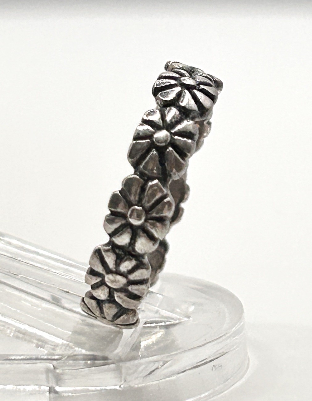 925 Solid Sterling Silver Small Daisy Flowers Uni… - image 6