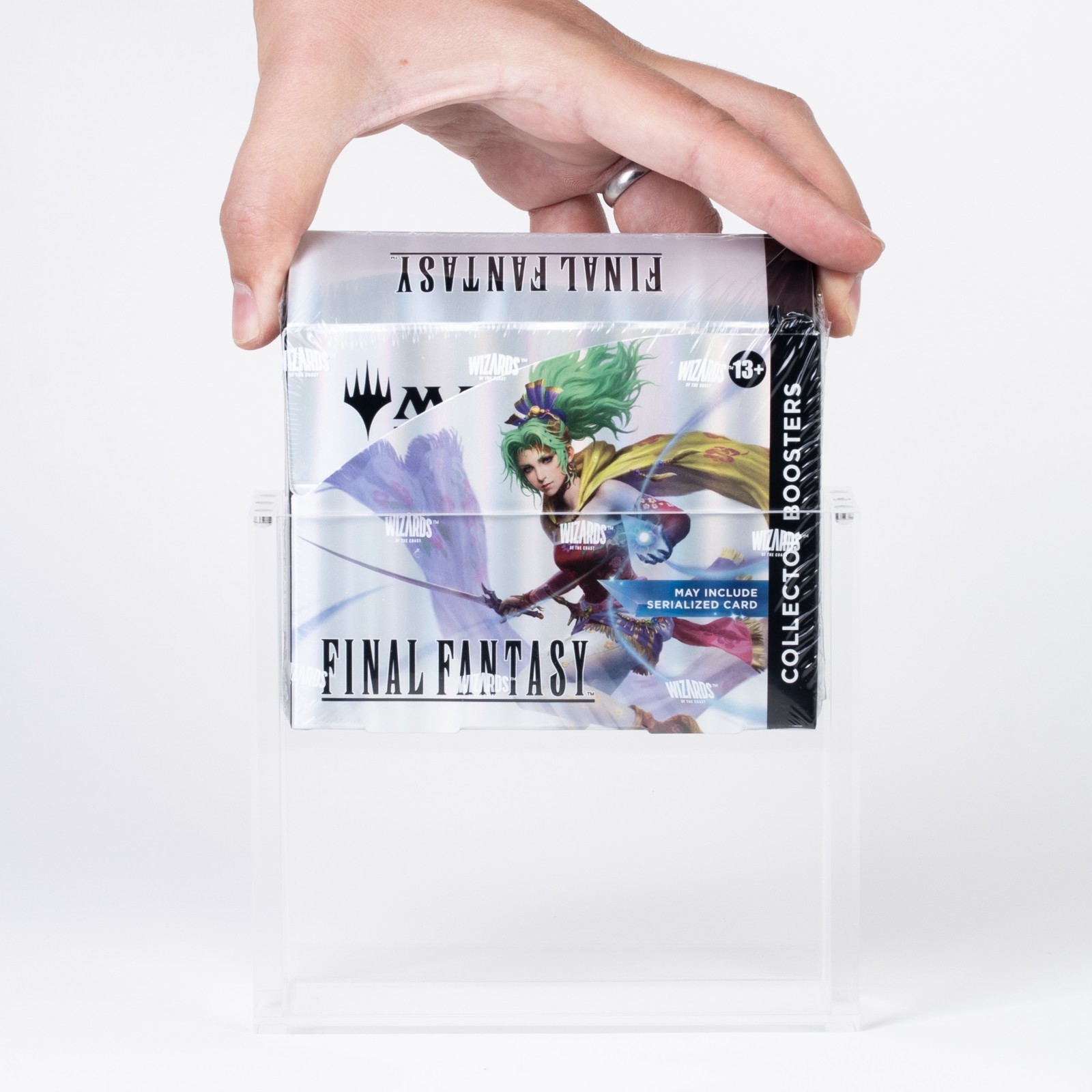 MTG COLLECTOR BOOSTER BOX MAGNETIC ACRYLIC CASE - UPDATED DESIGN