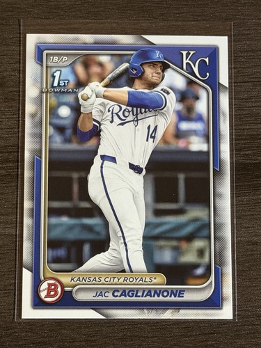Jac Caglianone #BD-8 2024 Bowman Draft card