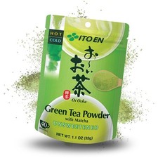 Oi Ocha Green Tea Powder  Matcha, Unsweetened, 1.1 Ounce Pouch
