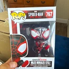Funko Pop! Marvel Spider-Man Miles Morales Bodega Cat Suit #767 Bobblehead