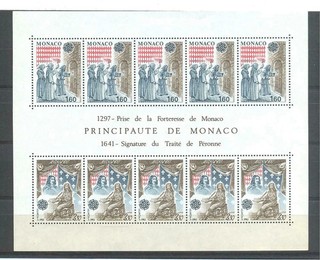 MONACO lot 5 BLOCS block EUROPA Yv 18 19 22 46 52 cote 130€ ★★ sans charnière