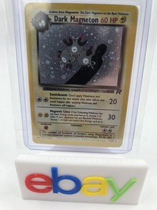 Dark Magneton 11/82 Team Rocket Holo NM Swirl