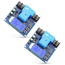 2PCS Low Voltage Cutoff Controller DC 6-60V 30A Low Voltage Disconnect Chargi...