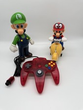 N64 Nintendo 64 Original Controller Clear Red / Transparent Rot Top Zustand !