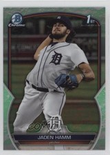 2023 Bowman Draft Chrome Lunar Glow Refractor Jaden Hamm #BDC-154 1f5