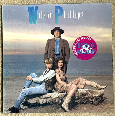 WILSON PHILLIPS - Self-titled album (1990) Vinyl LP Record. VG+ vinyl /NM sleeve