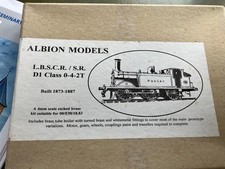 Albion Models LBSCR D1 Etched 4mm Kit With Wheels & motor