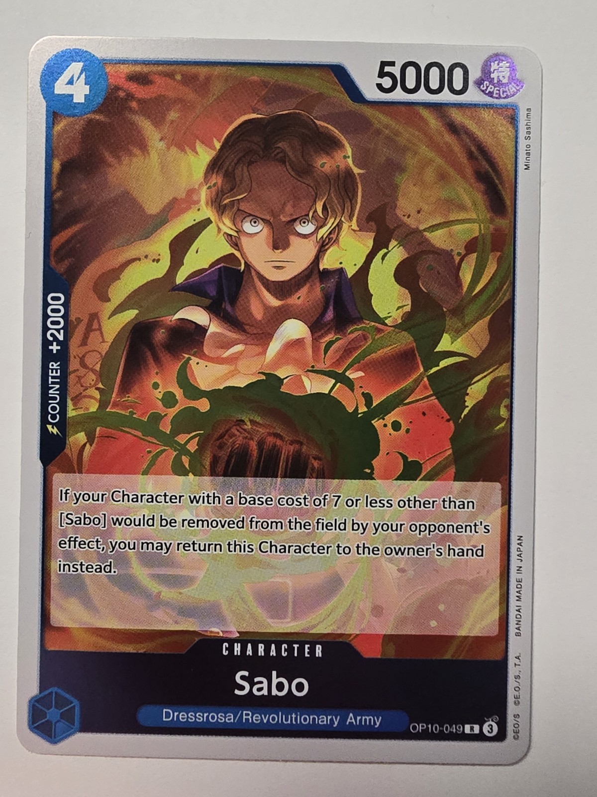 Sabo OP10-049 Royal Blood Foil