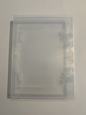 Super Nintendo SNES Clamshell Plastic Clear Case