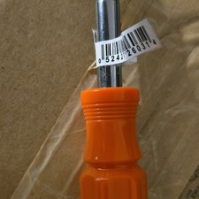 Lutz 6-IN-ONE Screwdriver Orange Model 6-IN-ONE Type Orange Hand Tool