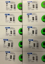 10PCS CUTLER HAMMER EATON BRP115AF 15A  AFCI PLUG ON NEUTRAL NEW IN BOX