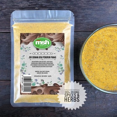 JSR Warming Comfort Herbal Blend Powder 50g Indonesian spice mix