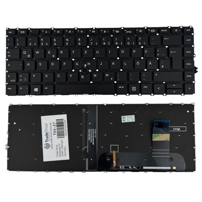 Original Laptop Tastatur DE QWERTZ mit Backlit für HP ZBook Firefly 14 G7, 14 G8