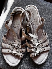 Ladies Marks & Spencer Footglove Wider Fit   leather sandals UK5 