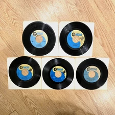 The Osmonds 45s- Lot Of 5- Yoyo, Proud One, Let Me In, Lazy River, Love Me