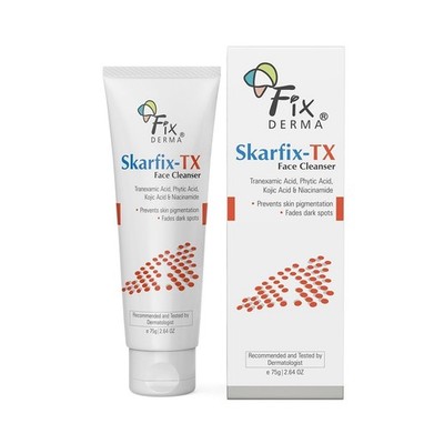 Fixderma SKARFIX -TX Cleanser For Face Dark Spots And Blemishes 75gm