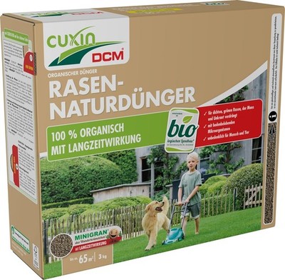 Cuxin  DCM Rasen Natur Dünger 3 kg