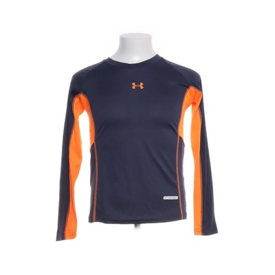 Under Armour, Trainingsoberteil, Größe: M, Blau/Orange, Polyester, Print #LDm