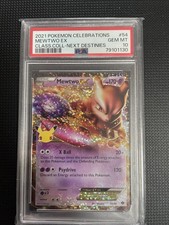 Pokémon TCG Mewtwo EX Celebrations Classic Collection Ultra Rare 54/99 PSA 10