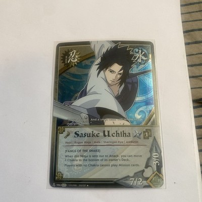Naruto CCG Sasuke Uchiha #986 Foil 1st Edition NM rare collectible
