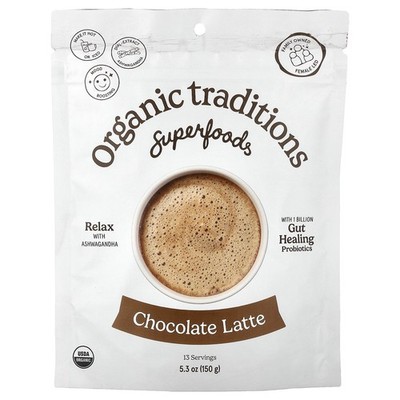 Superfoods, Chocolate Latte, 5.3 oz (150 g)