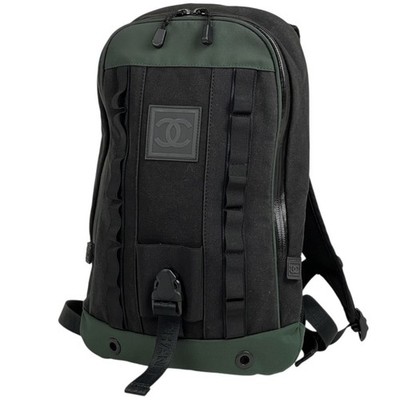 CHANEL Sportsline Backpack (Interlocking) CC logo backpack  display picture 2