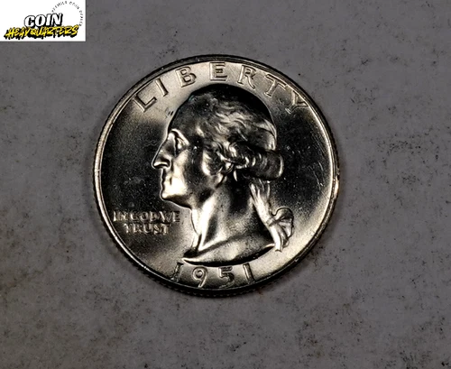 1951-S Washington Quarter * Gem BU++ * 90% Silver * XXQ554