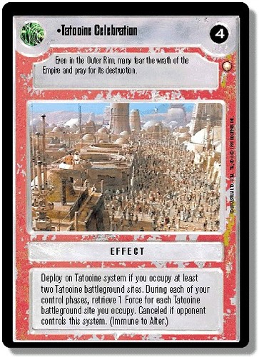 Tatooine Celebration Moderately Played SWCCG: Special Edition