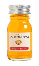 Herbin Traditional Ink L 10Ml Bouton D'Or Hb11553 Dye Ink For Fountain Pens
