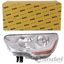 TYC HAUPTSCHEINWERFER H7/H1 LINKS passend für CITROËN C4 II DS4 1.2 - 2.0 VTI