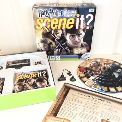 HARRY POTTER Scene it Die komplette filmische Reise DVD Brettspiel Screenlife