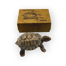 Wade Porcelain Tortoise Trinket with Original Box and Packaging Made in England