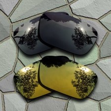 Grey Black Golden Polarized Lenses Replacement For-Spy Optic Dirk