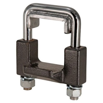 TRIMAX THC250 Universal Anti-Rattle Clamp Fits 2-1/2'' Hitch Silver