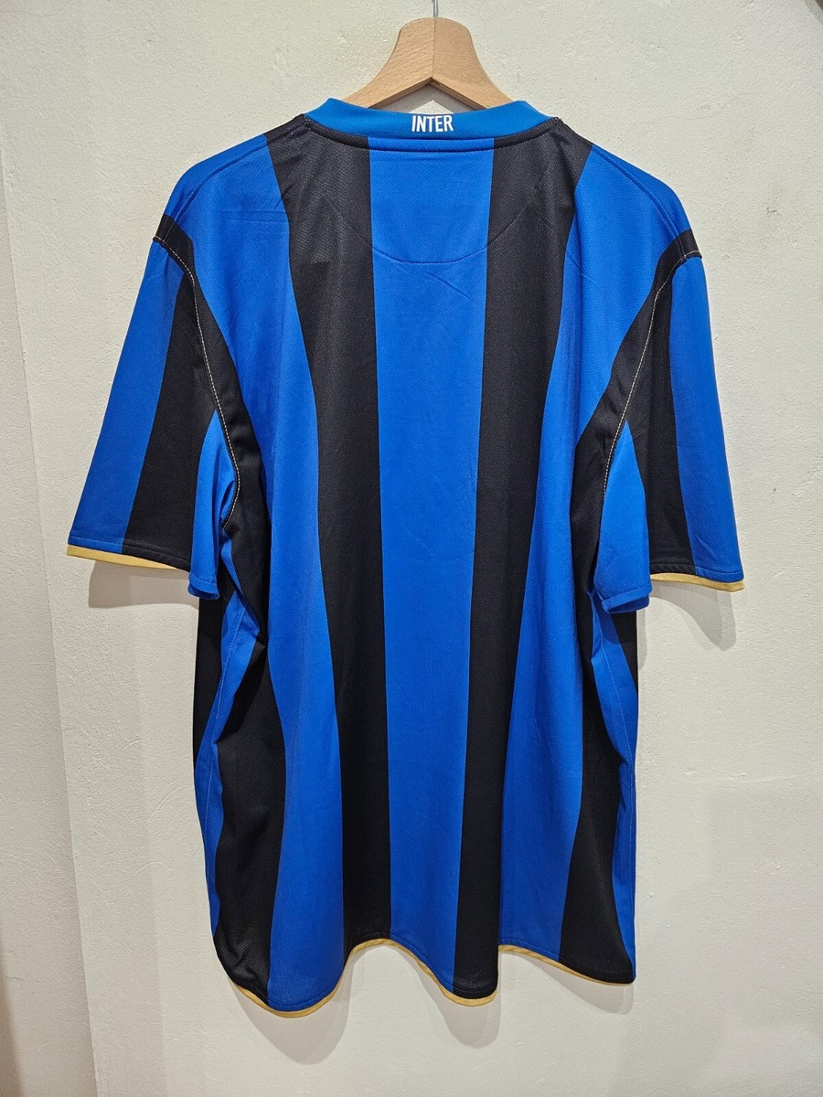 08-09 INTER MILAN ユニフォーム　NIKE　インテル　ナイキ Vintage Nike Inter Milan Soccer Jersey XL Blue 2008 2009