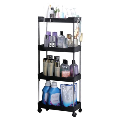 Service Cart Multi-functional Storage Multi-layered Utility Rolling with Wheels