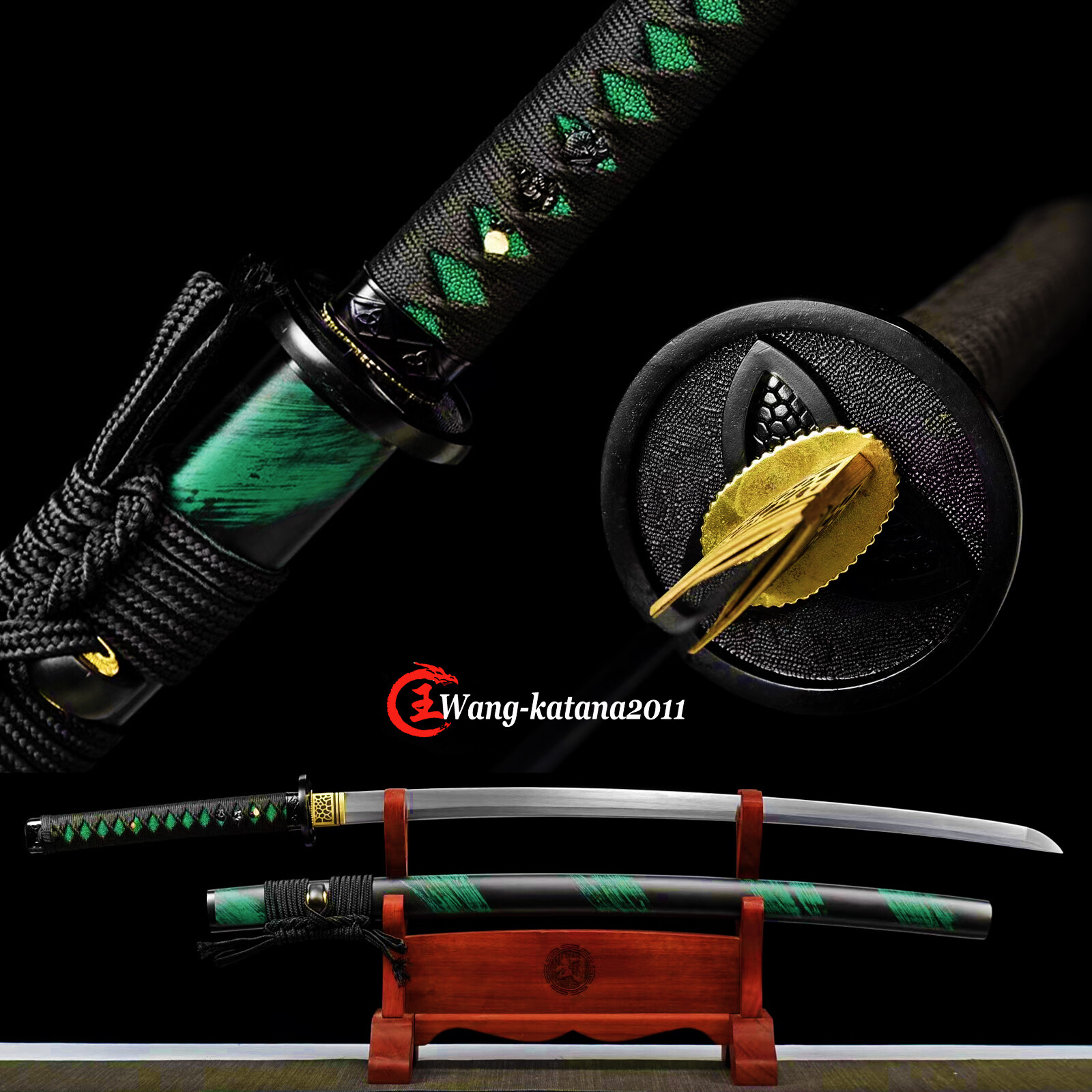 Zombie Killer Katana - 1095 Carbon Steel Samurai Sword Battle Ready Sharp Blade