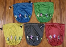 Quacks of Quedlinburg Board Game 5 Promo Drawstring Microfiber Bags