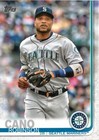 Robinson Cano 2019 Topps Series 1 Baseball MLB Base Card #313 Seattle Mariners