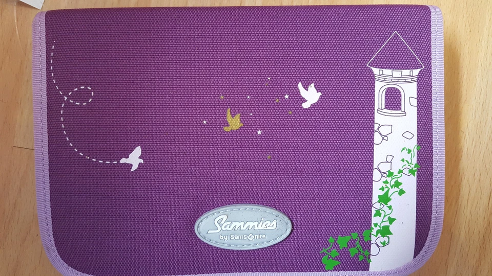 Sammies Federmäppchen Premium Fairy Hair Samsonite Federmappe Fee Turm Neu