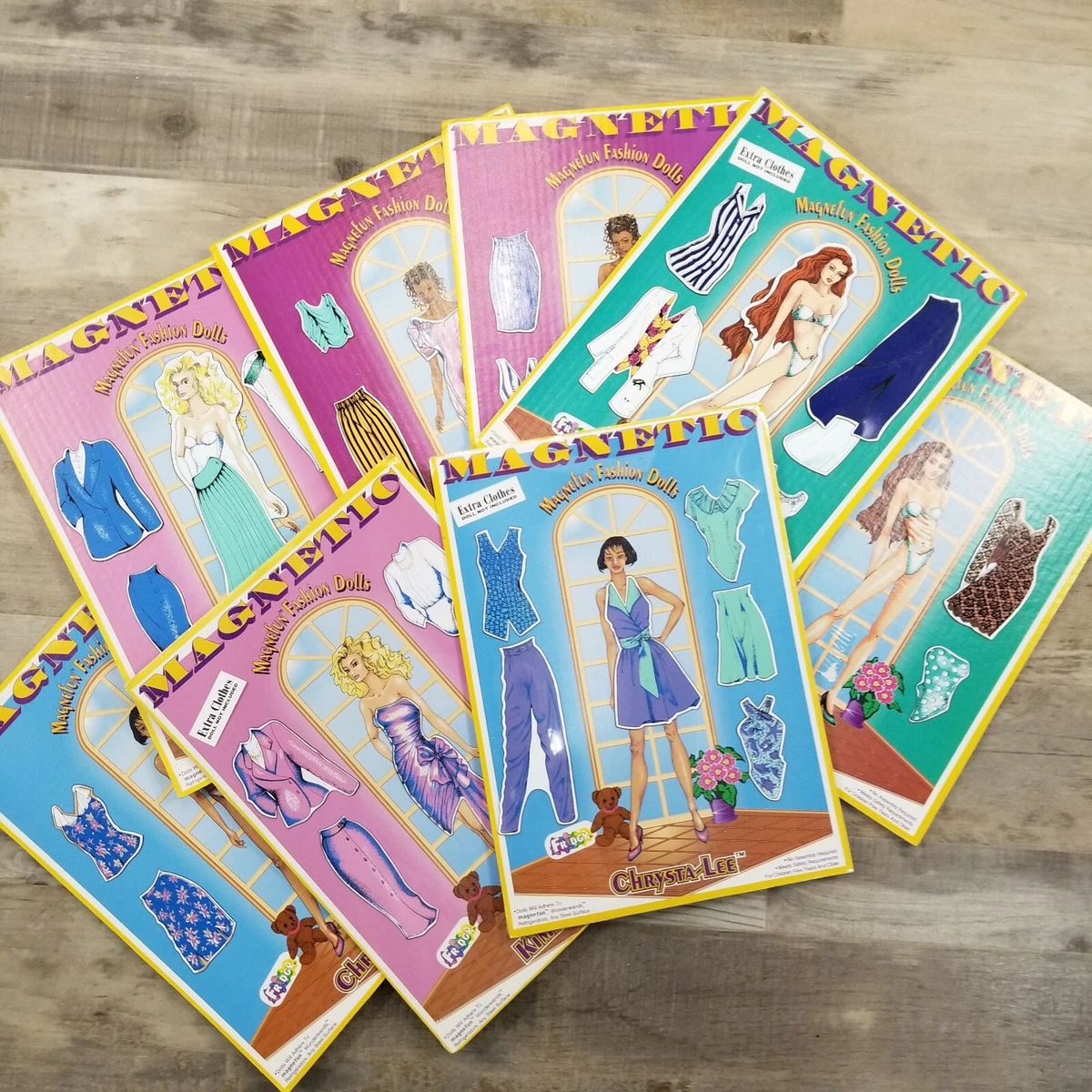 Magnetic dress up dolls for fridge cheap
