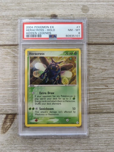 PSA 8 2004 Pokemon EX Heracross - Holo Hidden Legends #7