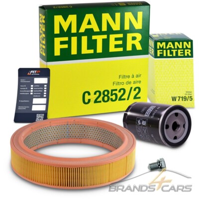 MANN-FILTER INSPEKTIONSPAKET FILTERSATZ A FÜR AUDI 50 74-78 80 B1 B2 B3 B4 72-96